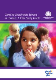 Creating sustainable schools in London: a case study guide
