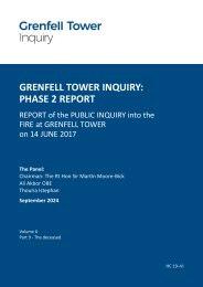 Grenfell Tower Inquiry: Phase 2 report. Report of the public inquiry into the fire at Grenfell Tower on 14 June 2017. Volume 6. Part 9 - The deceased