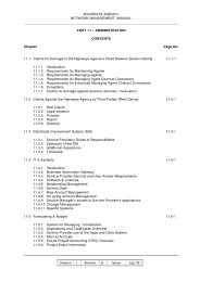 Network management manual - Part 11 - Administration