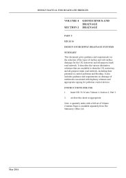 Geotechnics and drainage. Drainage.  Design of highway drainage systems (Withdrawn)