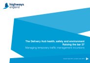 Raising the bar. Managing temporary traffic management incursions. Revised June 2016
