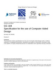 General principles and scheme governance. General information. Specification for the use of computer aided design (formerly IAN 184/16)
