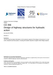 Design of highway structures for hydraulic action (formerly BA 59/94). Revision 1
