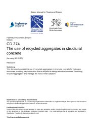 Highway structures: Design (substructures and special structures) material. Materials and components. Use of recycled concrete aggregate in structural concrete (Withdrawn)