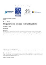 Requirements for road restraint systems (formerly TD 19/06). Revision 4