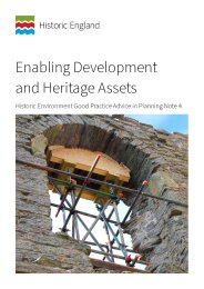 Enabling development and heritage assets