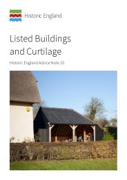 Listed buildings and curtilage