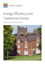 Energy efficiency and traditional homes