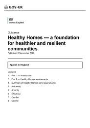 Healthy homes standard - a foundation for healthier and resilient communities