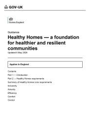 Healthy homes standard - a foundation for healthier and resilient communities