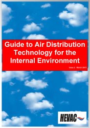 Guide to air distribution technology for the internal environment. Issue 2
