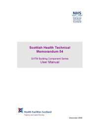 SHTM building component series. User manual