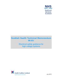 Electrical safety guidance for high voltage systems