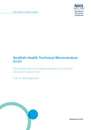 Decontamination of medical devices in a Central Decontamination Unit. Part A: management