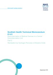 Decontamination of medical devices in a Central Decontamination Unit. Part E: sterilization by Hydrogen Peroxide or Ethylene Oxide