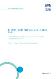 Decontamination of medical devices in a Central Decontamination Unit. Part F: inspect, assemble and package