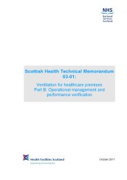 Ventilation for healthcare premises. Part B: operational management and performance verification