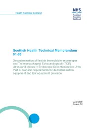 Decontamination of flexible thermolabile endoscopes and Transoesophageal Echocardiograph (TOE) ultrasound probes in endoscope decontamination units. Part B: general requirements for decontamination equipment and test equipment provision