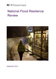 National flood resilience review