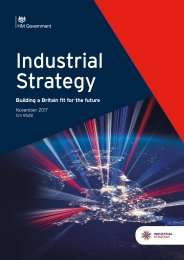 Industrial strategy: building a Britain fit for the future. Cm 9528