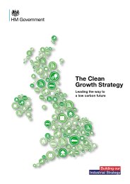 Clean growth strategy - leading the way to a low carbon future (Includes correction slip issued April 2018)