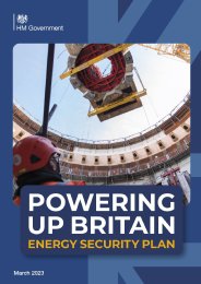 Powering up Britain. Energy security plan