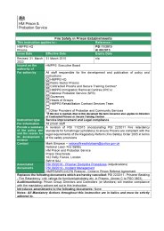 Fire safety in prison establishments (revised March 2022)