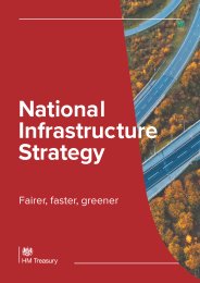 National infrastructure strategy