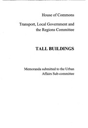 Tall buildings (HC 482-II of session 2001-02)