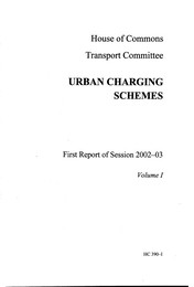 Urban charging schemes (HC 390-I of session 2002-03)