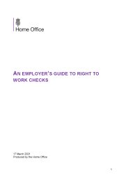 Employer's guide to right to work checks