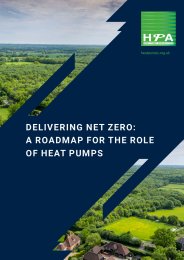 Delivering net zero: a roadmap for the role of heat pumps