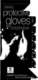 Selecting protective gloves for work with chemicals