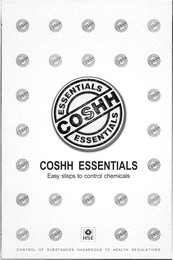 COSHH essentials - easy steps to control chemicals. 2nd edition (Withdrawn)