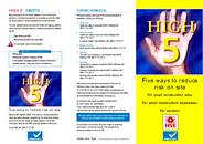 High 5. Five ways to reduce risk on site