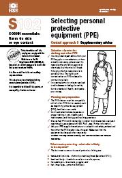 Selecting personal protective equipment