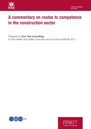 A commentary on routes to competence in the construction sector