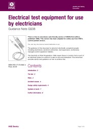 Electrical test equipment for use by electricians