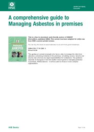 Comprehensive guide to managing asbestos in premises