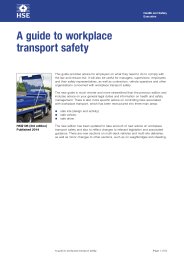 A guide to workplace transport safety. 3rd edition