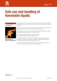 Safe use and handling of flammable liquids. 2nd edition