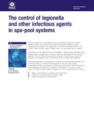 Control of legionella and other infectious agents in spa-pool systems