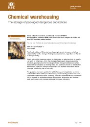 Chemical warehousing - the storage of packaged dangerous substances. 4th edition