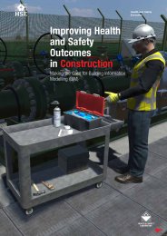 Improving health and safety outcomes in construction - making the case for Building Information Modelling (BIM)