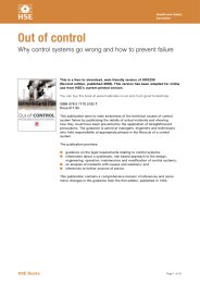 Out of control. Why control systems go wrong and how to prevent failure. 2nd edition