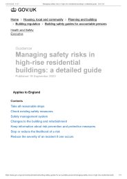 Managing safety risks in high-rise residential buildings: a detailed guide