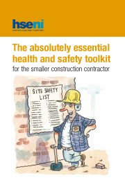 Absolutely essential health and safety toolkit for the smaller construction contractor