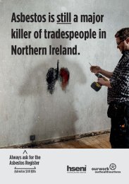 Asbestos is still a major killer of tradespeople in Northern Ireland