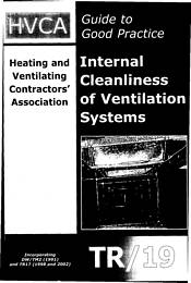 Guide to good practice. Internal cleanliness of ventilation systems (Withdrawn)