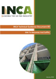 EWI to balconies and soffits